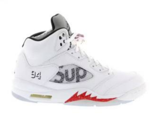 Jordan 5 Retro 'Supreme White'