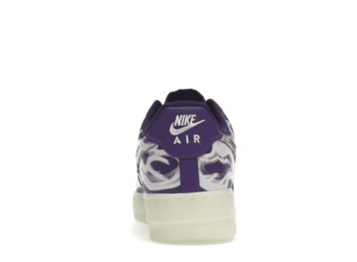 Nike Air Force 1 Low 'Purple Skeleton Halloween' - Imagen 2