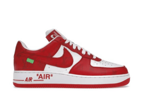 Louis Vuitton Nike Air Force 1 Low 'By Virgil Abloh White Red'