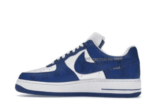 Louis Vuitton Nike Air Force 1 Low 'By Virgil Abloh White Royal' - Imagen 2
