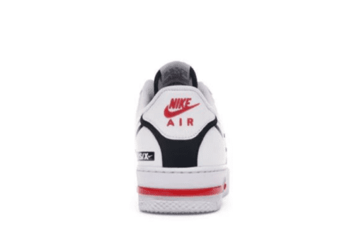 Nike Air Force 1 React 'White Black Red' - Imagen 3