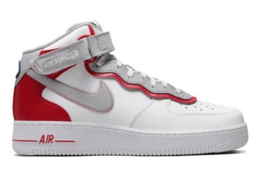 Nike Air Force 1 Mid  'Atheltic Club White Gym Red'