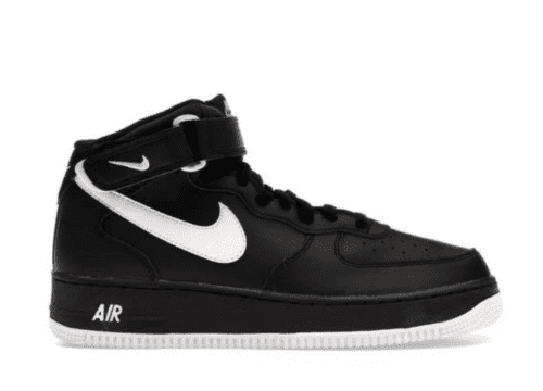 Nike Air Force 1 Mid 07 'Black White Sole'