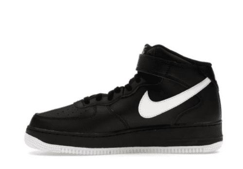 Nike Air Force 1 Mid 07 'Black White Sole' - Imagen 2
