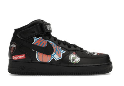 Nike Air Force 1 Mid 'Supreme NBA Black'