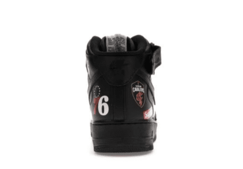 Nike Air Force 1 Mid 'Supreme NBA Black' - Imagen 3