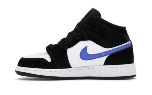 Jordan 1 Mid 'Black Racer Blue White' - Imagen 2