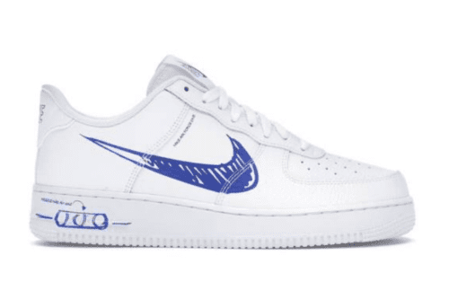 Nike Air Force 1 Low 'Sketch White Royal'