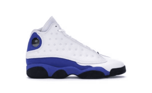 Jordan 13 Retro 'White Hyper Royal Black'