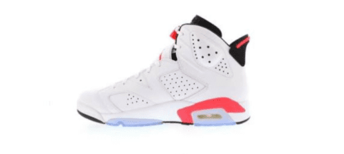 Jordan 6 Retro 'Infrared White' - Imagen 2