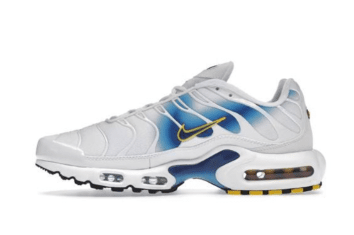 Nike Air Max Plus 'Spray Paint Swoosh White Blue' - Imagen 2
