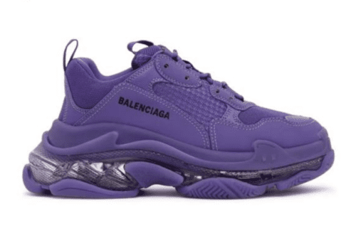 Balenciaga Triple S Clear Sole 'Deeo Purple'