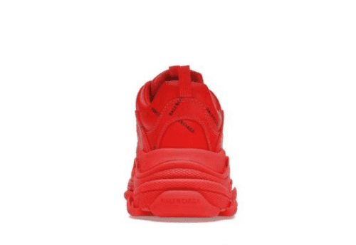 Balenciaga Triple S 'Allover Logo Red' - Imagen 2