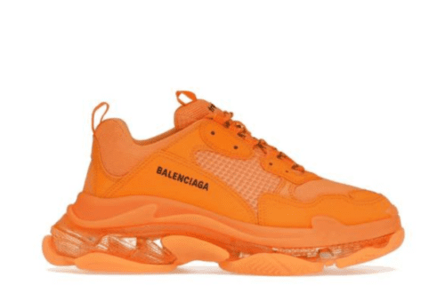 Balenciaga Triple S Clear Sole 'Orange '
