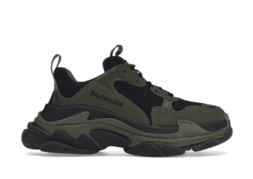 Balenciaga Triple S 'Dark Green Black'