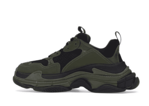 Balenciaga Triple S 'Dark Green Black' - Imagen 2