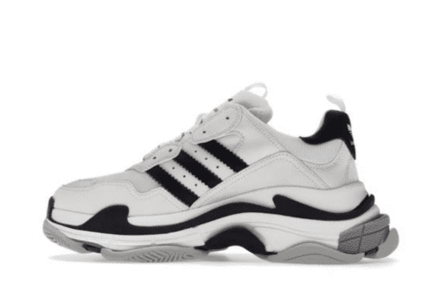 Balenciaga Triple S 'White Black' - Imagen 2