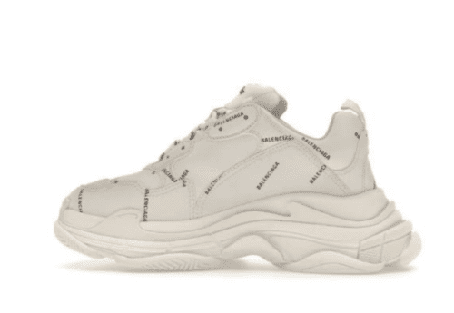 Balenciaga Triple S 'Allover Logo White' - Imagen 2