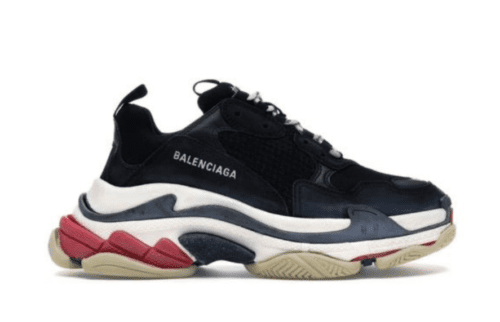 Balenciaga Triple S 'Black White Red'