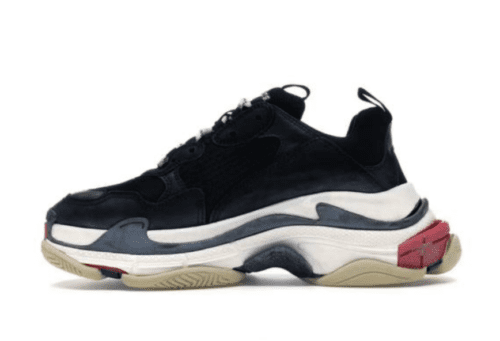 Balenciaga Triple S 'Black White Red' - Imagen 2
