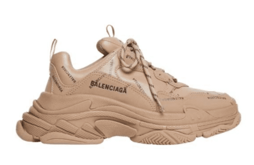 Balenciaga All Over Logo Triple S 'All Over Logo Beige'