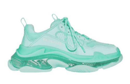 Balenciaga Triple S Clear Sole 'Green'