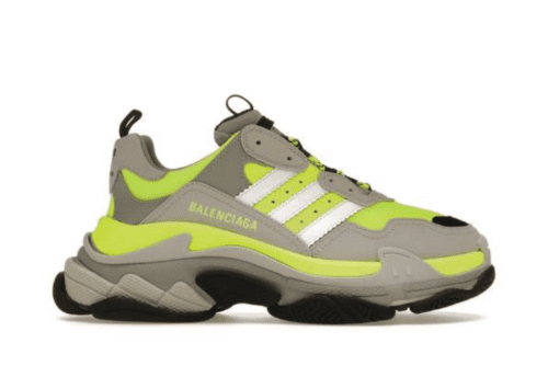 Balenciaga x Adidas Triple S 'Fluo Yellow'