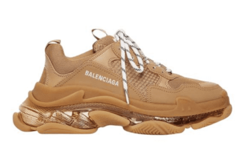 Balenciaga Triple S Clear Sole 'Brown'
