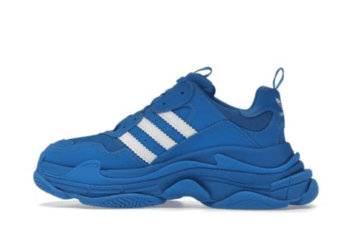 Balenciaga x Adidas Triple S 'Blue White' - Imagen 2