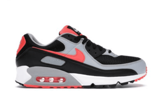 Nike Air Max 90 'Black Radiant Red Wolf Grey'