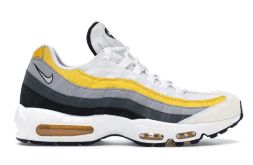 Nike Air Max 95 'White Yellow Dark Grey'