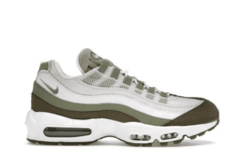 Nike Air Max 95 'White Medium Olive Oil Green '