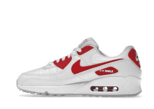 Nike Air Max 90 'White University Red' - Imagen 2