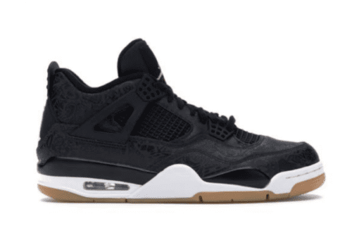Jordan 4 Retro 'Laser Black Gum'