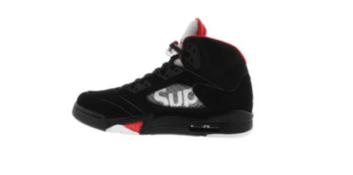 Jordan 5 Retro 'Supreme Black' - Imagen 3