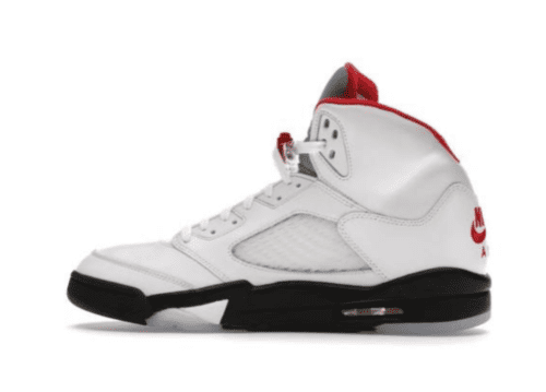 Jordan 5 Retro 'Fire Red Silver Tongue' - Imagen 3
