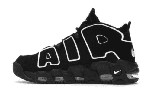 Nike Air More Uptempo  'Black White' - Imagen 2