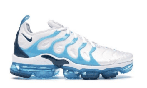 Nike Air VaporMax Plus 'White Blue Force Blue Fury'