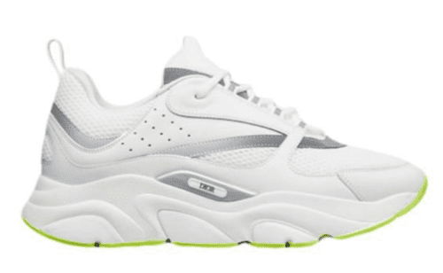 Dior B22 'White Silver Fluo Green'