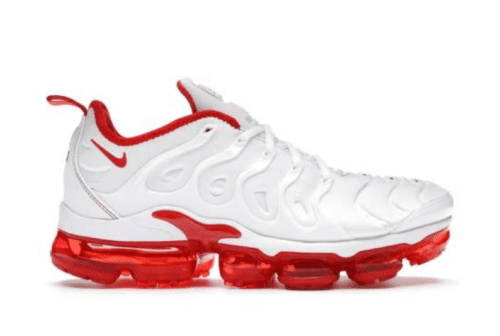 Nike Air VaporMax Plus 'White Red'
