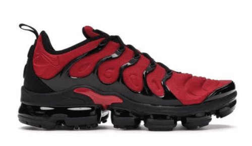 Nike Air VaporMax Plus 'University Red Black'