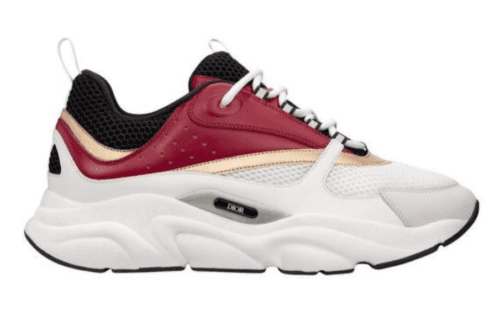 Dior B22 'White Black Burgundy Gold'