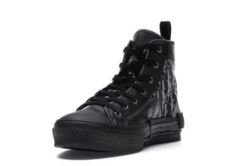 Dior B23 High Top 'Canvas Oblique Black' - Imagen 2