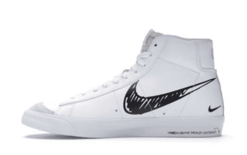 Nike Blazer Mid 77 'Sketch White Black' - Imagen 2