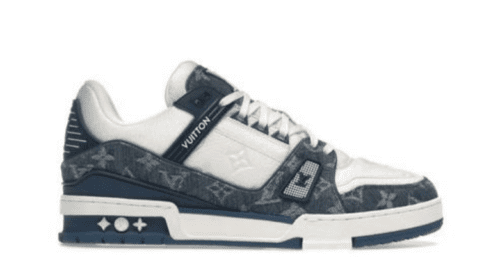 Louis Vuitton LV Trainer 'Monogram Denim White Blue'