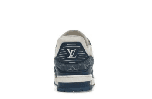 Louis Vuitton LV Trainer 'Monogram Denim White Blue' - Imagen 3
