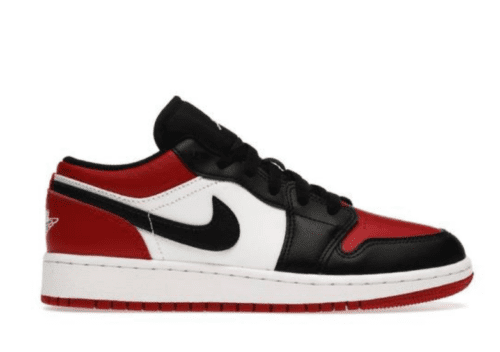 Jordan 1 Low  'Bred Toe'