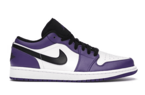 Jordan 1 Low Court 'White Violet'