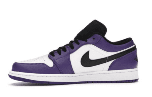 Jordan 1 Low Court 'White Violet' - Imagen 2