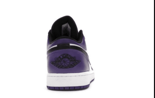 Jordan 1 Low Court 'White Violet' - Imagen 3